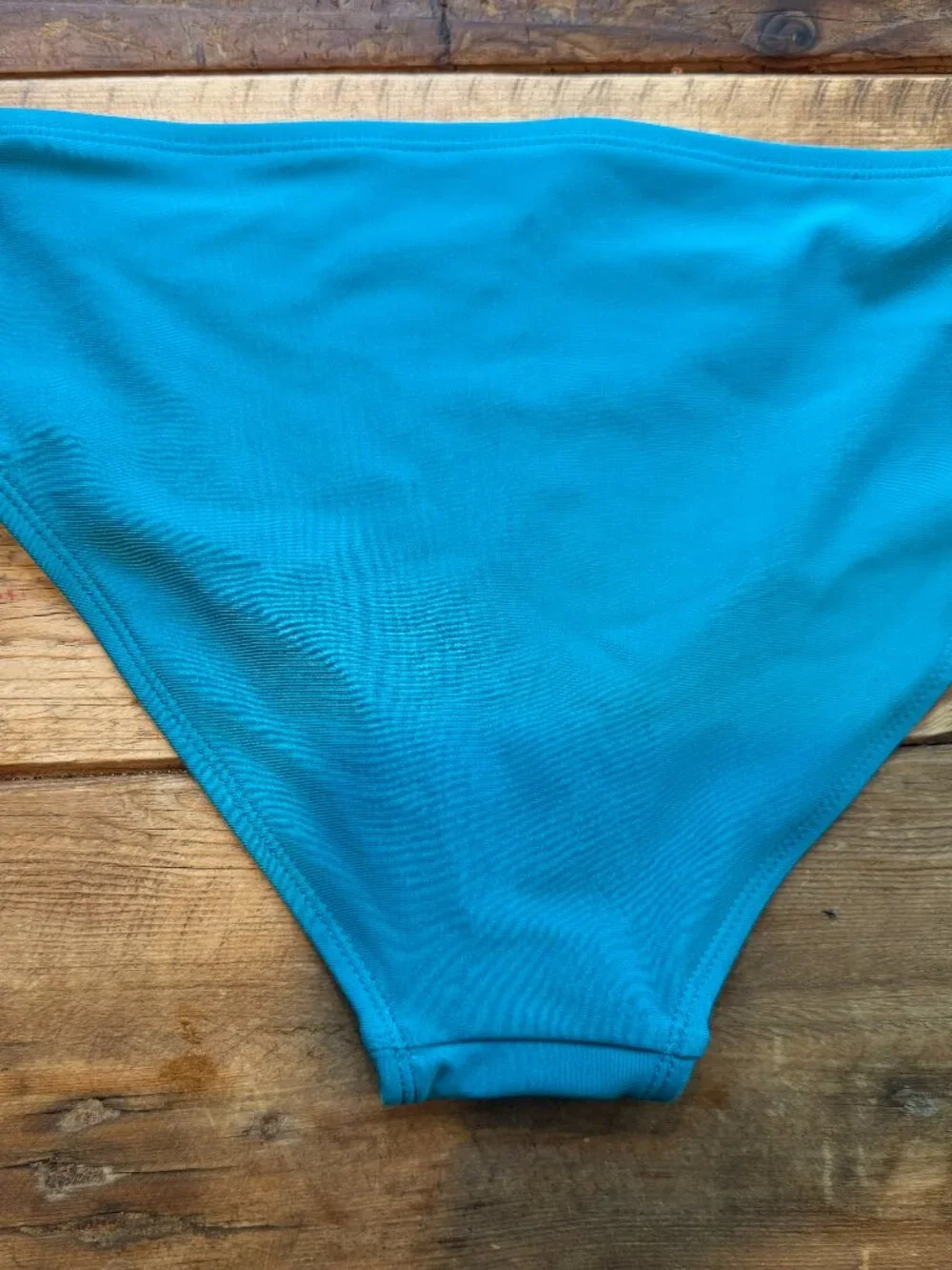 NWT Tea Collection Bikini Bottom Swim Caribbean Teal Size 12